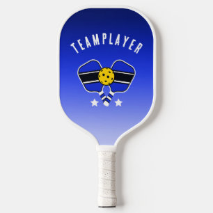 Blue Custom Pickleball Schläger
