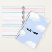 Blue cute notebook notizblock (Innen)