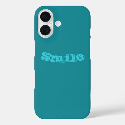 Blue Cyan Aquamarin Türkis Frühjahr Saison solide  Case-Mate iPhone Hülle (Rückseite)