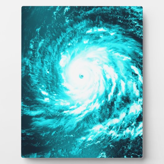 Blue Cyclone Fotoplatte (Vorderseite)