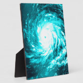 Blue Cyclone Fotoplatte (Seite)
