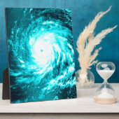 Blue Cyclone Fotoplatte (Seite)