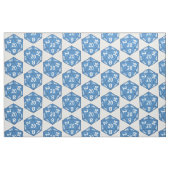 Blue D20 Fabric Stoff (Fat Quarter (45,7 x 55,9 cm))