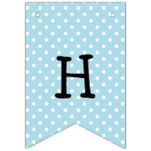 Blue Dackel Bunting Party Banner (Zweite Fahne)
