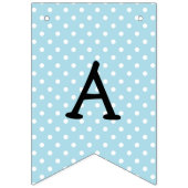 Blue Dackel Bunting Party Banner (Dritte Fahne)