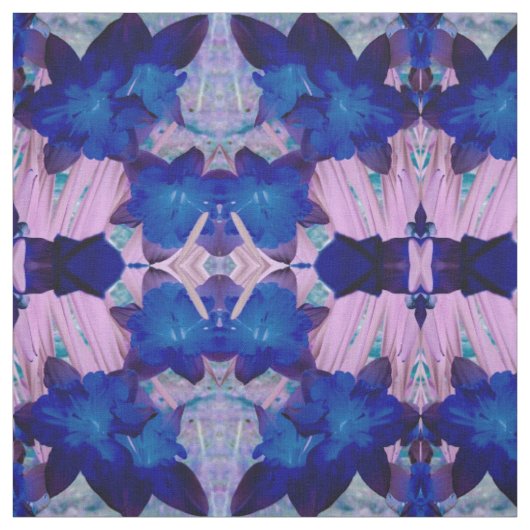 Blue Daffodils Stoff (Muster)