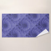 Blue Dahlia Badehandtuch (Badehandtuch)