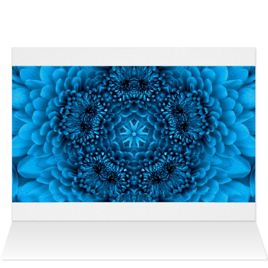 BLUE DAHLIA BLUME PETALS (Innenansicht Horizontal (Oben))