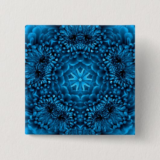 BLUE DAHLIA BUTTON (Vorderseite)