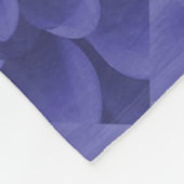 Blue Dahlia Fleecedecke (Ecke)