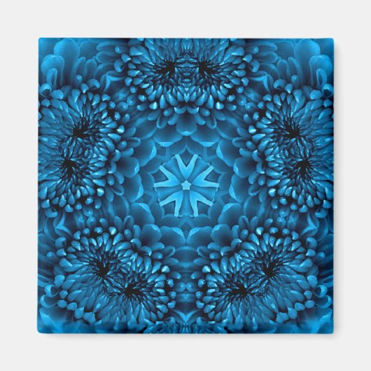BLUE DAHLIA MAGNET (Vorne)