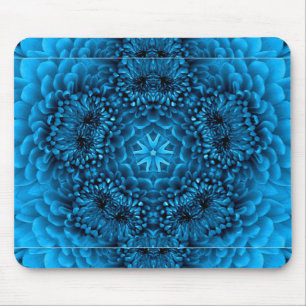 BLUE DAHLIA MOUSEPAD