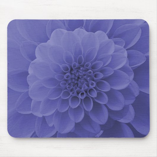 Blue Dahlia Mousepad (Vorne)