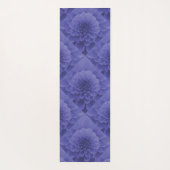 Blue Dahlia Yogamatte (Rückseite)