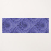 Blue Dahlia Yogamatte (Vorderseite (Horizontal))