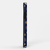 Blue Daisies Floral Background Case-Mate iPhone Hülle (Hinten/Rechts)