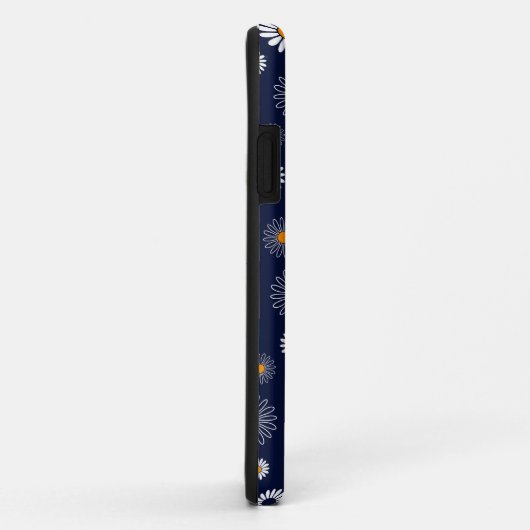 Blue Daisies Floral Background Case-Mate iPhone Hülle (Hinten/Rechts)