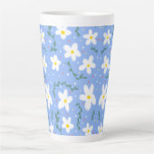 Blue Daisies Milchtasse (Vorderseite)