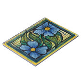 Blue Daisies Notizblock (Linke Seite)