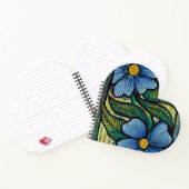 Blue Daisies Notizblock (Innenseite)