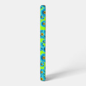 Blue Daisies Samsung Galaxy Hülle (Linke Seite)