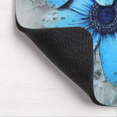 Blue Daisis Not Grungy Daisy Blume Mousepad (Ecke)