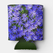 Blue Daisy ähnliche Blume Naturfotografie Dosenkühler (Rückseite)
