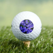 Blue Daisy ähnliche Blume Naturfotografie Golfball (Insitu T-Shirt)