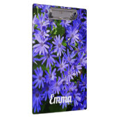 Blue Daisy ähnliche Blume Naturfotografie Klemmbrett (Rechts)