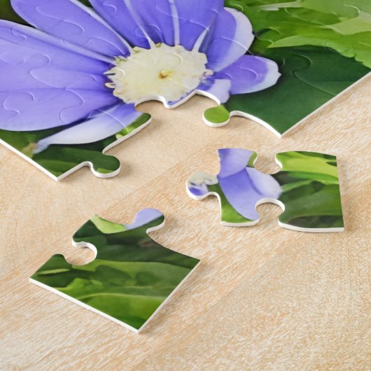 Blue Daisy Blume Art Puzzle (Seite)