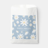 Blue Daisy Blume Fvor Bags Geschenktütchen (Vorderseite)