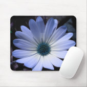Blue Daisy Blume Mousepad (Mit Mouse)