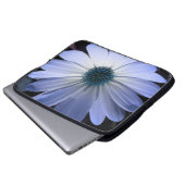 Blue Daisy Blume Notebook-Tasche Laptopschutzhülle (Vorne Knopf)