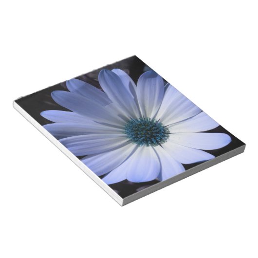 Blue Daisy Blume Notepad Notizblock (angewinkelt)