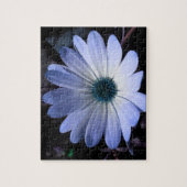Blue Daisy Blume Puzzle (Vertikal)