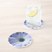 Blue Daisy Blume Untersetzer (Seite)