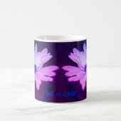 Blue Daisy Centre Florenz Personalisiert Kaffeetasse (Mittel)
