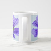 Blue Daisy Cup Jumbo-Tasse (Rückseite)