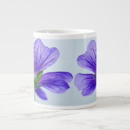 Blue Daisy Cup Jumbo-Tasse