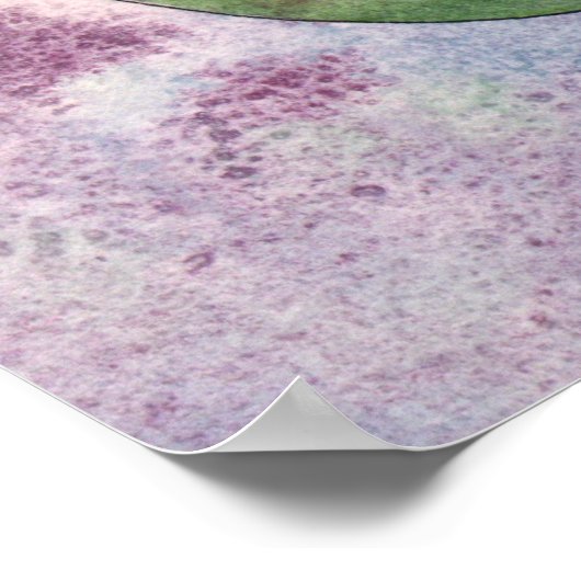 Blue Daisy Fairy Poster von Molly Harrison (Ecke)