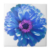 Blue Daisy Fliese (Vorderseite)