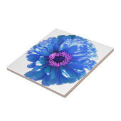 Blue Daisy Fliese (Seite)