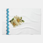 Blue Daisy Geschirrtuch (Horizontal)