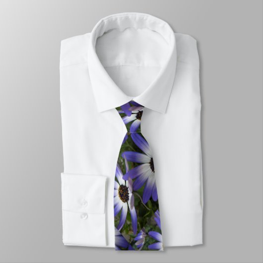 Blue Daisy Krawatte (Gebunden)
