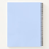 Blue Daisy Notebook Notizblock (Rückseite)