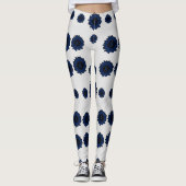 Blue Daisy...RA Leggings (Vorderseite)