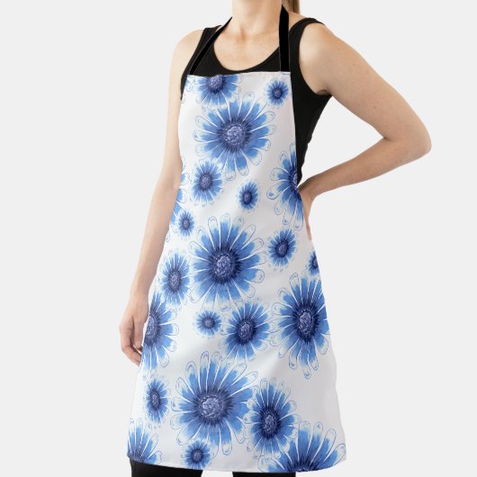 Blue Daisy Schürze (InSitu)