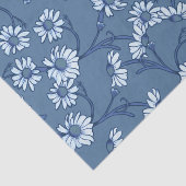 Blue Daisy Seidenpapier (Ausschnitt)