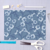 Blue Daisy Seidenpapier (Handwerk)
