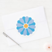 Blue Daisy Sticker (Umschlag)